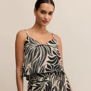 Z Supply Nolan Island Leaf Top NWT